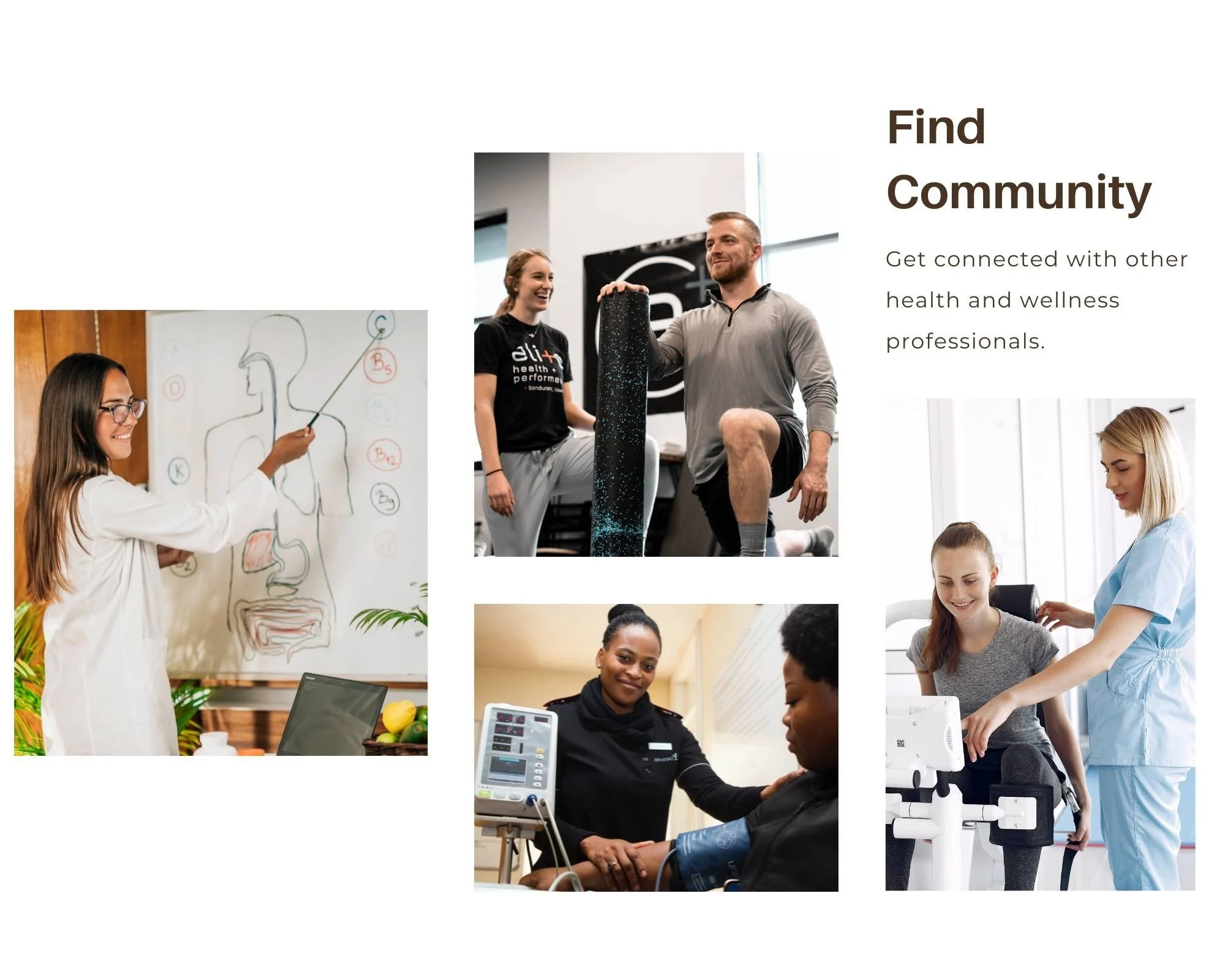 Christian health professionals in community